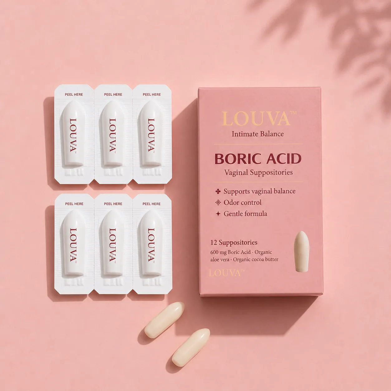 Louva Boric Acid Vaginal Support